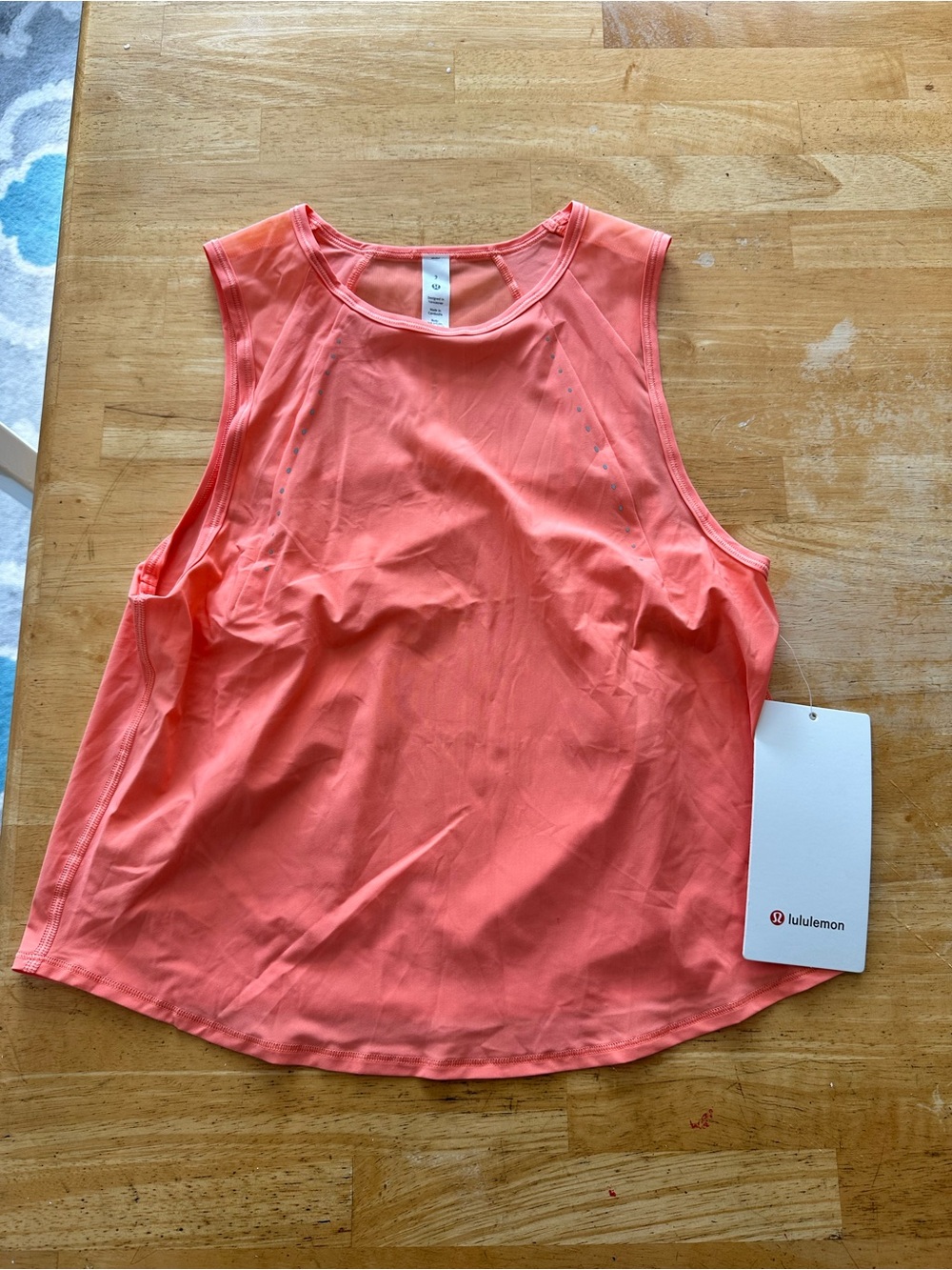 NWT Lululemon cropped sculpt tank size 2